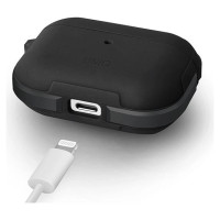 Uniq Valencia AirPods Pro Case Black/Midnight Black Antimicrobial