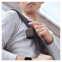 Uniq Valencia AirPods Pro Case Black/Midnight Black Antimicrobial