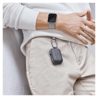 Uniq Valencia AirPods Pro Case Black/Midnight Black Antimicrobial