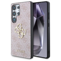 Guess Big 4G Logo Classic Logo Case for Samsung Galaxy S25 Ultra Pink