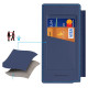 Dux Ducis Skin X Pro case for Samsung Galaxy S25 Ultra with MagSafe and wallet - blue