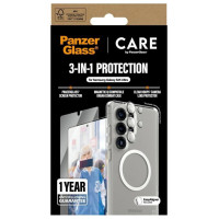 Panzerglass CARE by PanzerGlass Flagship 3in1 Case + Glass + Lens Protective Kit for Samsung Galaxy S25 Ultra
