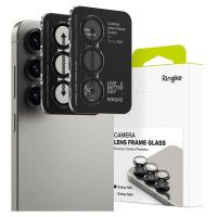 Ringke Camera Frame Protector 2-pack for Samsung Galaxy S25 - Black
