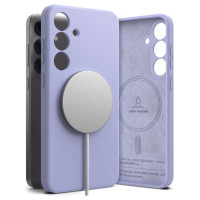 Ringke Silicone MagSafe Case for Samsung Galaxy S25+ - Purple