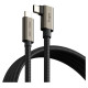 Ringke 3.2 gen. 2x2 USB-C, PD 3.1 240W 2m angled cable - black