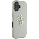 Guess Grained Big 4G Logo Small Classic Logo case for iPhone 16 - green