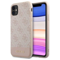 Guess 4G Stripe Collection Case for iPhone 11 / Xr 6.1" - Pink