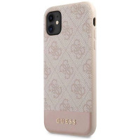 Guess 4G Stripe Collection Case for iPhone 11 / Xr 6.1" - Pink