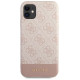 Guess 4G Stripe Collection Case for iPhone 11 / Xr 6.1" - Pink
