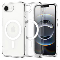 Spigen Ultra Hybrid MagSafe iPhone 16e Case - White, Translucent