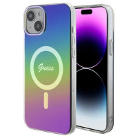 Guess IML Iridescent MagSafe case for iPhone 15 / 14 / 13 6.1" - multicolor