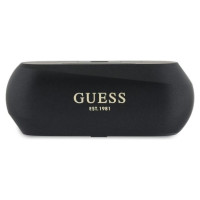 Guess Elongated Metallic Printed Logo Bluetooth TWS Headphones + Docking Station - Black