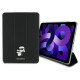 Karl Lagerfeld Saffiano Magnetic Karl & Choupette iPad Air 11" 2024 Book Cover Case - Black