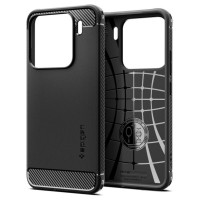 Spigen Rugged Armor case for Xiaomi 15 - matte black