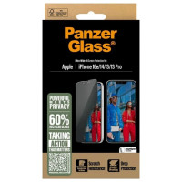 Panzerglass Ultra-Wide Fit Privacy Glass for iPhone 16e / 14 / 13 / 13 Pro