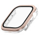 Uniq Voute Tempered Glass Case for Apple Watch 10 46mm - Rose Gold