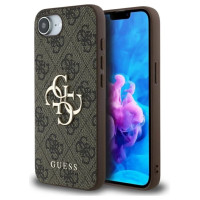 Guess 4G Big Logo iPhone 16e Case - Brown