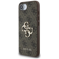 Guess 4G Big Logo iPhone 16e Case - Brown