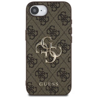 Guess 4G Big Logo iPhone 16e Case - Brown