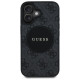 Guess 4G Circle Classic Logo MagSafe case for iPhone 16 - black
