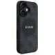 Guess 4G Circle Classic Logo MagSafe case for iPhone 16 - black