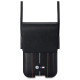 BMW Phone Pouch Red Stripes Phone Bag - Black