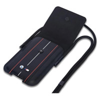 BMW Phone Pouch Red Stripes Phone Bag - Black