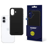 3Mk Protection 3mk Hardy Apple Silky Leather MagCase for Apple iPhone 16 - Black