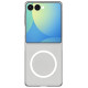 Spigen AirSkin Mag MagSafe Case for Samsung Galaxy Z Flip 7 - Clear and White
