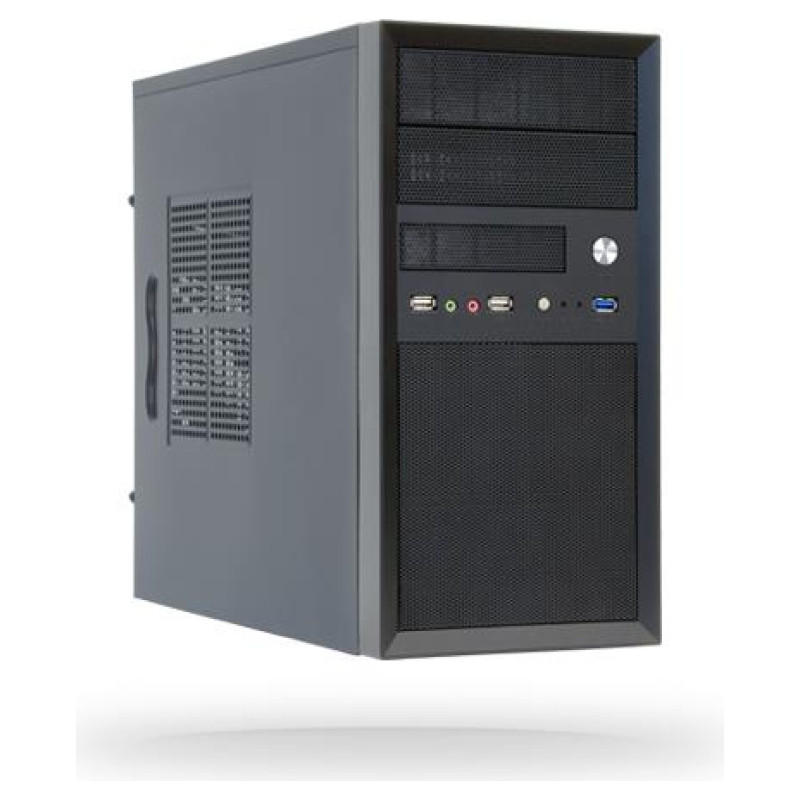 Chieftec Case|CHIEFTEC|MiniTower|MicroATX|Colour Black|CT-01B-OP