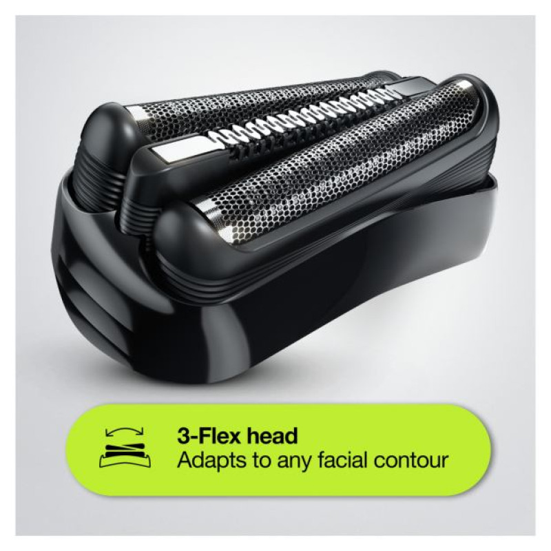 Braun el.skuveklis  310BT, melns/zils - 310BT