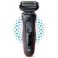 Braun Series 5 skuveklis AutoSense, sarkans - 51-R1000s