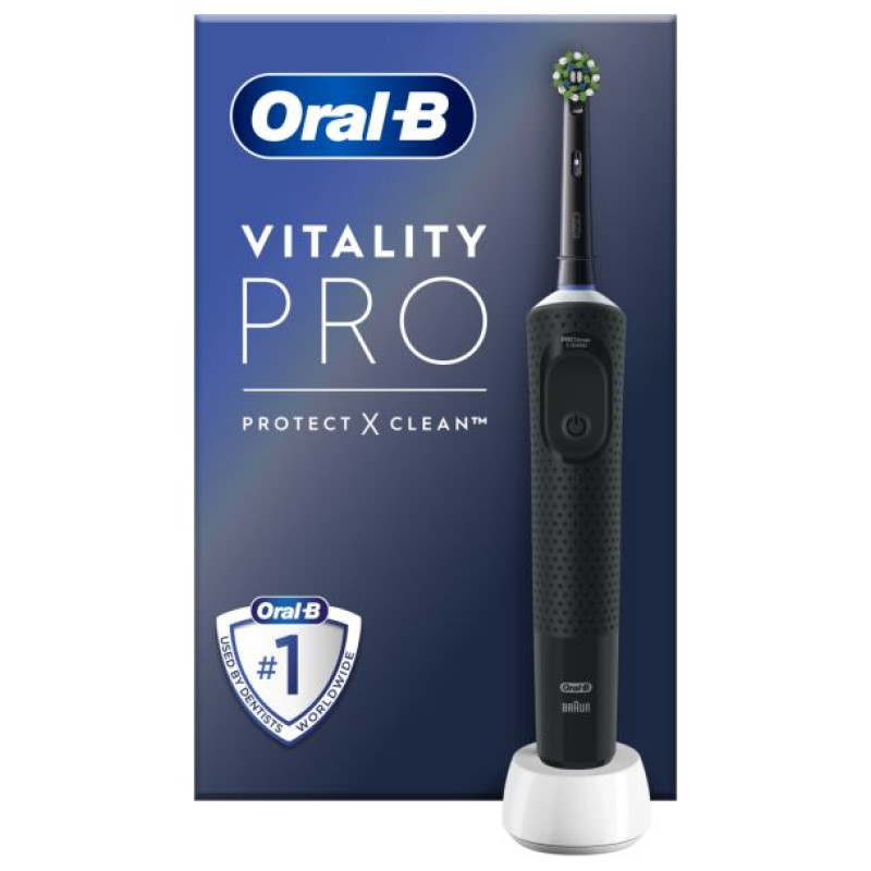 Braun Vitality PRO el.zobu birste, melna - D 103.413.3 Black