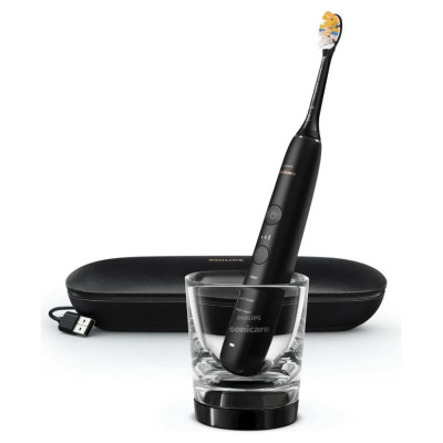 Sonicare zobu birste DiamondClean 9000 ar īpa&scaron;u lietotni, melna - HX9911/17