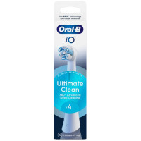 Braun CWF-4 Oral-B UltimateClean zobu birstes uzgaļi, balti, 4 gab. - iO RB CWF-4