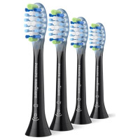 Sonicare C3 Premium Plaque Defence zobu birstes uzgaļi, 4 gab, melns - HX9044/88