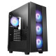 Chieftec Case|CHIEFTEC|HUNTER 2|MidiTower|Not included|ATX|MicroATX|MiniITX|Colour Black|GS-02B-OP