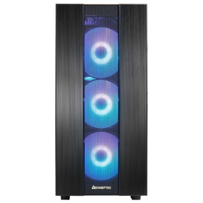 Chieftec Case|CHIEFTEC|HUNTER 2|MidiTower|Not included|ATX|MicroATX|MiniITX|Colour Black|GS-02B-OP