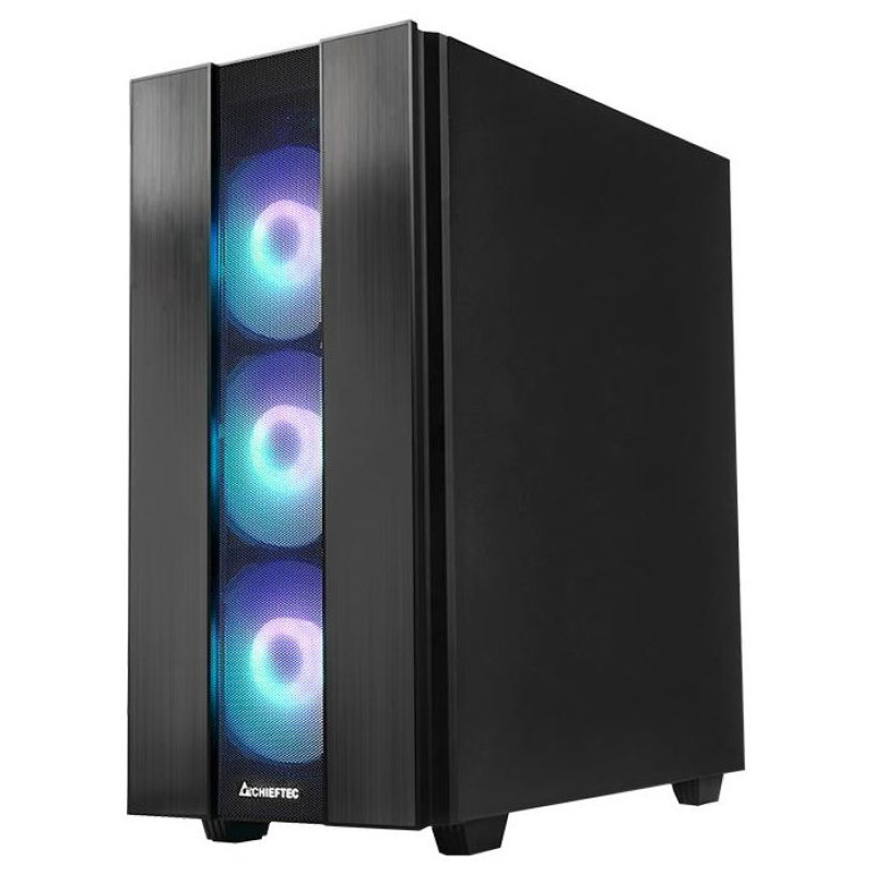 Chieftec Case|CHIEFTEC|HUNTER 2|MidiTower|Not included|ATX|MicroATX|MiniITX|Colour Black|GS-02B-OP
