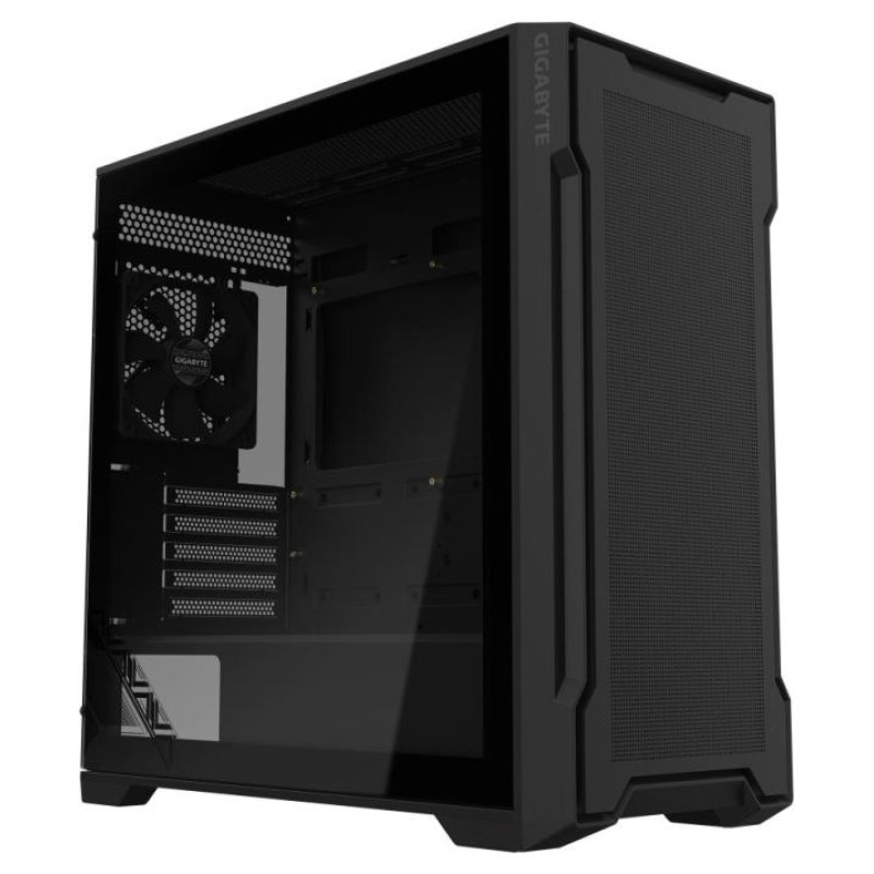 Gigabyte Case|GIGABYTE|GB-C102G|MidiTower|Case product features Transparent panel|Not included|MicroATX|MiniITX|Colour Black|GB-C102G