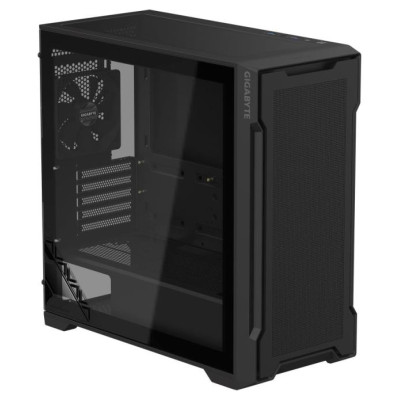 Gigabyte Case|GIGABYTE|GB-C102G|MidiTower|Case product features Transparent panel|Not included|MicroATX|MiniITX|Colour Black|GB-C102G