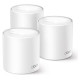 Tp-Link Wireless Router|TP-LINK|Wireless Router|1500 Mbps|Mesh|Wi-Fi 6|1x10/100/1000M|1x2.5GbE|DHCP|DECOX10(3-PACK)