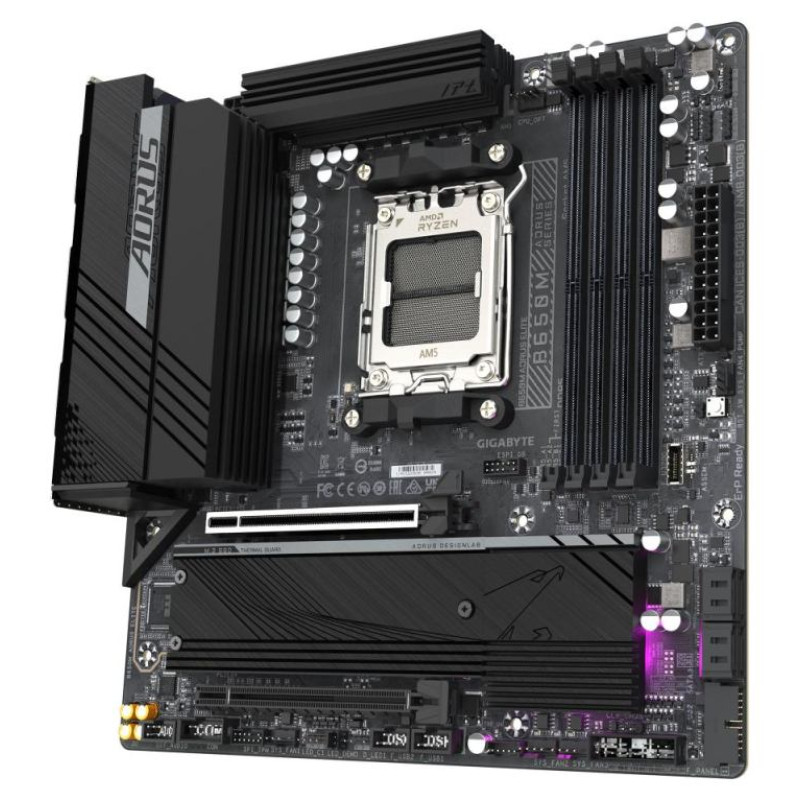 Gigabyte Mainboard|GIGABYTE|AMD B650|SAM5|Micro-ATX|Memory DDR5|Memory slots 4|1xPCI-Express 4.0 4x	|1xPCI-Express 4.0 16x|2xM.2|1xHDMI|1xDisplayPort|4xUSB 2.0|7xUSB 3.2|1xUSB-C|1xOptical S/PDIF|1xRJ45|3xAudio port|B650MAORUSELITE1.3