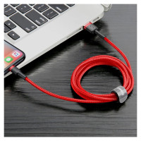 Baseus Cafule USB-A / Lightning 1.5A QC 3.0 cable 2 m - red