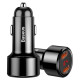 Baseus Magic Series Dual QC - Quick Charge 3.0 2x USB 45W 6A car charger black (CCMLC20A-01)