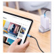 Ugreen US316 70427 USB-C - USB-C PD QC FCP cable 100W 5A 480Mb/s 1m - gray