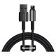 Baseus Tungsten USB - Lightning cable 2.4 A 1 m black (CALWJ-01)