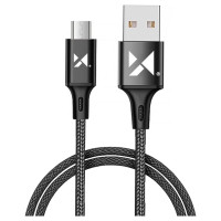 Wozinsky cable USB - microUSB 2,4A 1m black (WUC-M1B)