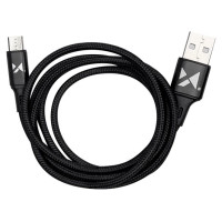 Wozinsky cable USB - microUSB 2,4A 1m black (WUC-M1B)