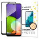 Wozinsky Tempered Glass Full Glue Super Tough Screen Protector Full Coveraged with Frame Case Friendly for Samsung Galaxy A22 4G black